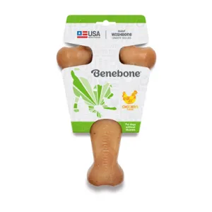 Benebone Wishbone Chicken Chew Dog Toy (Giant)