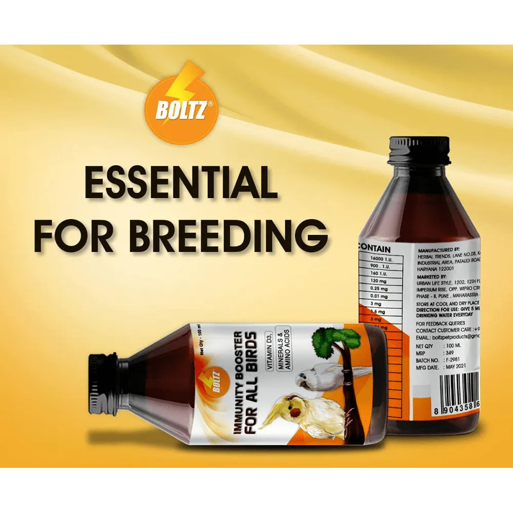 Boltz Immunity Booster for All Birds