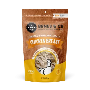 Bones & Co. Freeze-Dried Chicken Breast Dog and Cat Treats