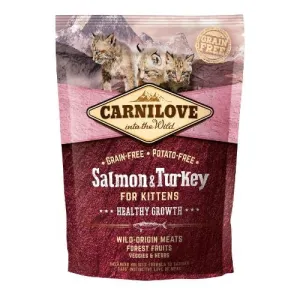 Carnilove Salmon & Turkey Dry Kitten Food - 400g