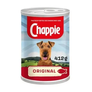 Chappie Adult Original Wet Dog Food Can 12 x 412g