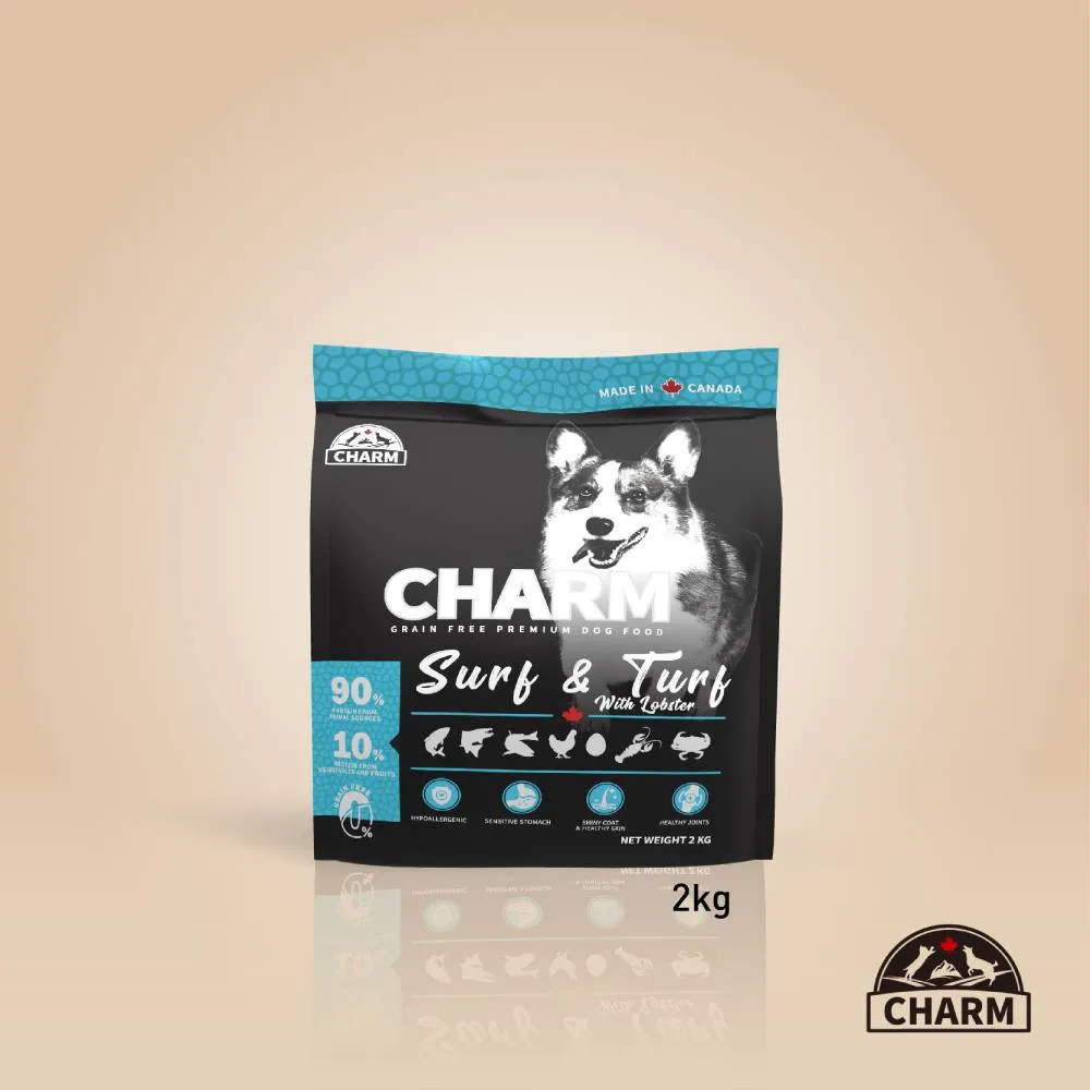 Charm Dog Surf & Turf With Lobster Grain Free Premium Food 2kg