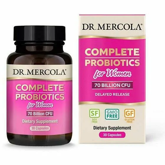 Complete Probiotics for Women 70 Billion CFU by Dr. Mercola