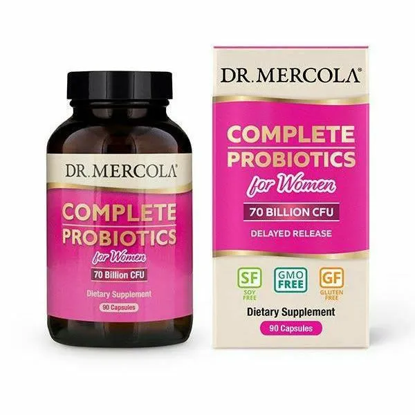 Complete Probiotics for Women 70 Billion CFU by Dr. Mercola