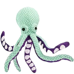 Durable Squeaky Octopus Plush Dog Toy