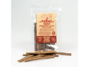 Farmz Atelier Tender beef sticks with liver  /-11cm - 100g