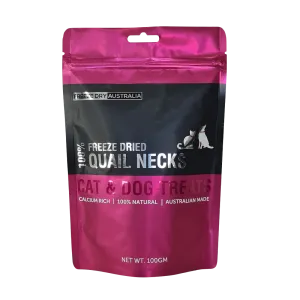 FREEZE DRIED QUAIL NECKS