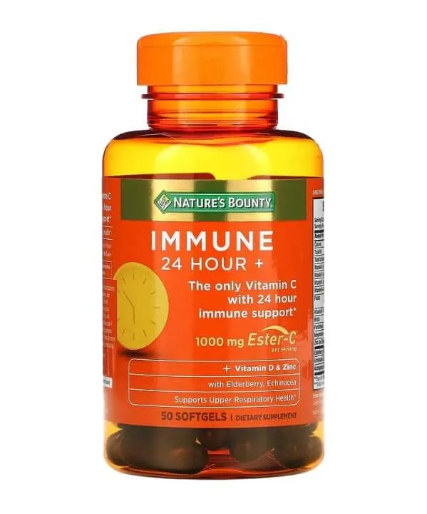 Immunity 24H , 500 mg, 50 Softgels, Nature's Bounty