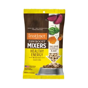 Instinct The Raw Brand Dog Raw Boost Mixers Freeze-Dried Raw Healthy Energy 0.75oz