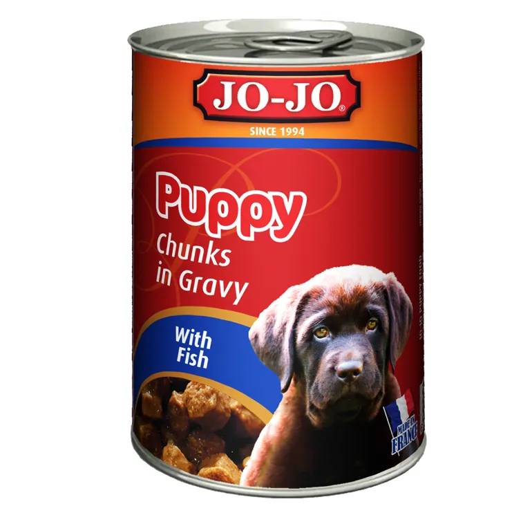 JOJO Premium Puppy Fish 24 x 400g