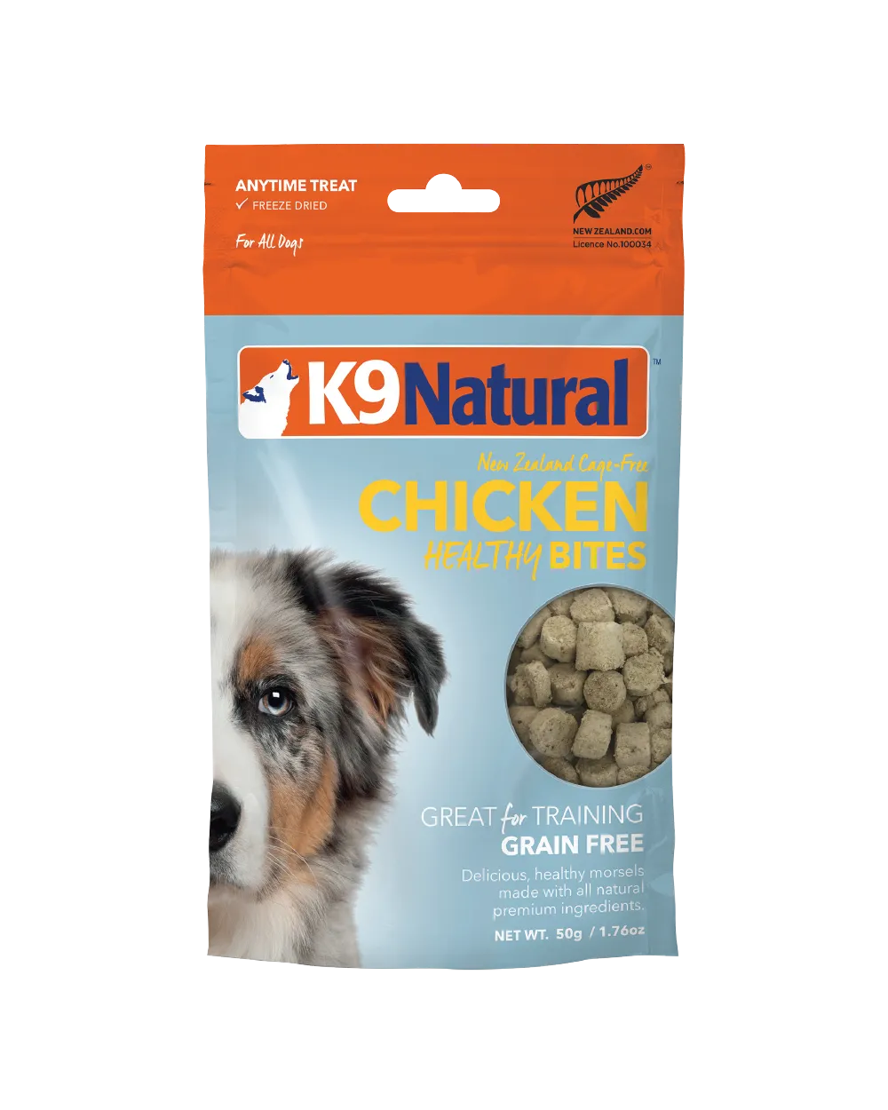 K9 Natural - Freeze-Dried Chicken Healthy Bites (Dog Treats)