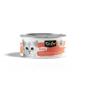 KitCat Gravy Chicken & Salmon 70g