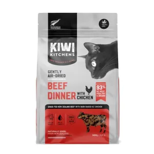 Kiwi Kitchens Cat Air-Dried Beef Dinner 17.5oz