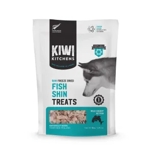 Kiwi Kitchens Fish Skin Freeze Dried Dog Treat 50g