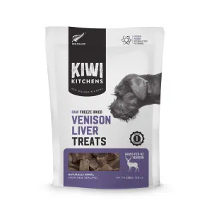 Kiwi Kitchens Venison Liver Freeze Dried Dog Treat 250g~