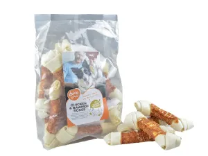 meat! Chicken & rawhide large bones 1000g - ± 13st