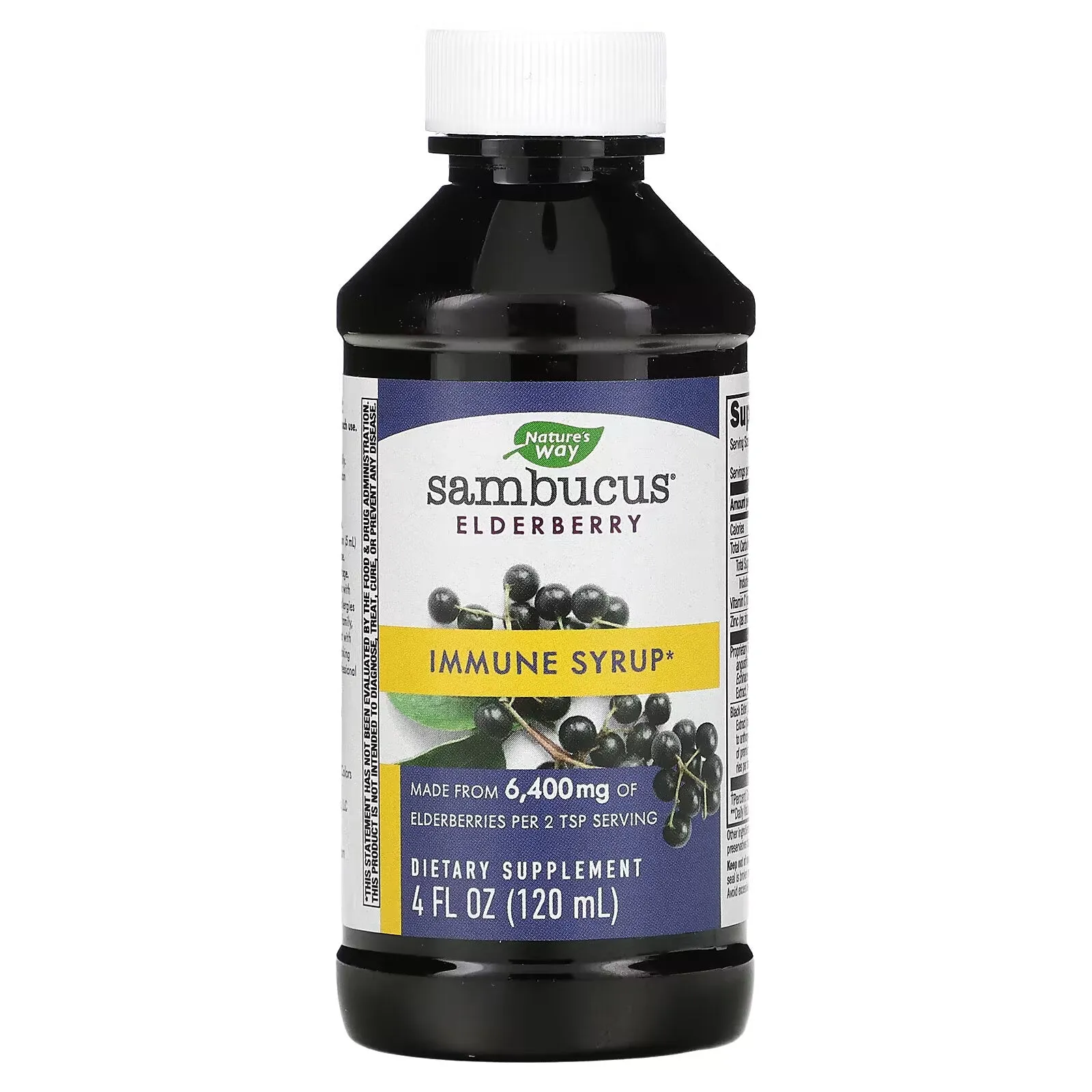 Nature's Way elderberry syrup, 120 ml