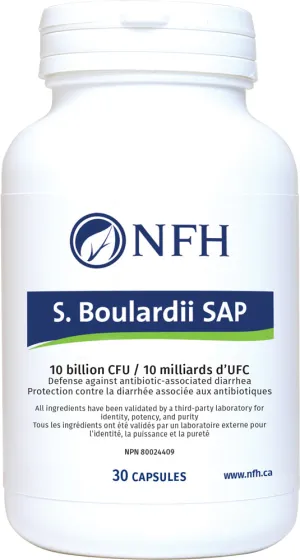 NFH S. Boulardii SAP 30 Vegetarian Capsules