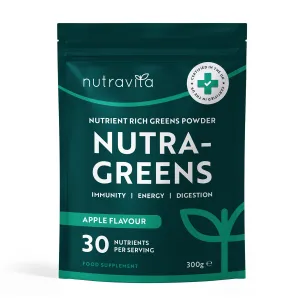 Nutra Greens Blend Powder Complex - Natural Apple