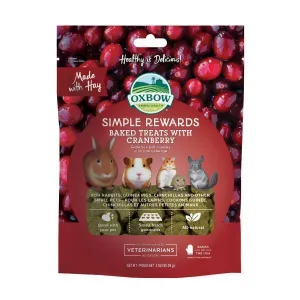 Oxbow Simple Rewards Cranberry 85g