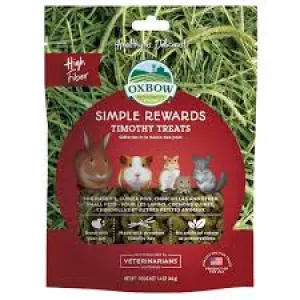 Oxbow Simple Rewards Timothy Small Animal Treats, 1.4-oz