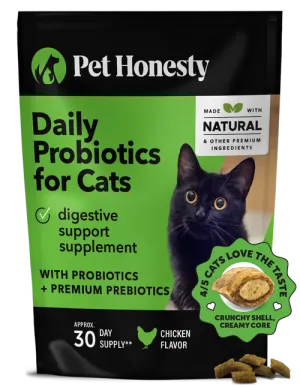 Pet Honesty Probiotics Gut   Immune Health for Cats