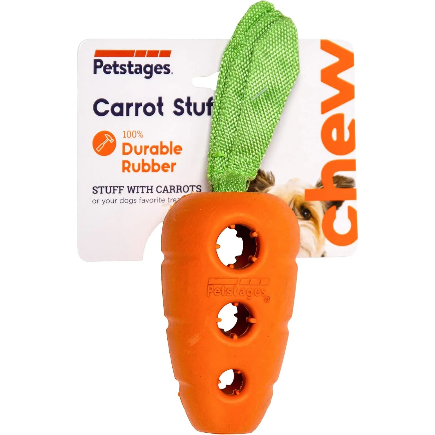 Petstages Carrot Stuffer Dental Chew Toy