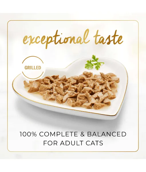 Purina - Fancy Feast Grilled Chicken & Beef Feast In Gravy Gourmet Cat Food 85g