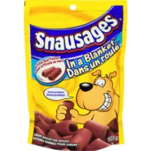 Snausages In a Blanket Beef Flavour Dog Snacks 196g